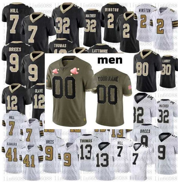 football jersey new orleans''saints''2 jameis winston 41 alvin kamara 12 chris olave 32 tyrann mathieu 7 taysom hill 23, Black;red
football jersey new orleans''saints''2 jameis winston 41 alvin kamara 12 chris olave 32 tyrann mathieu 7 taysom hill 23, Black;red