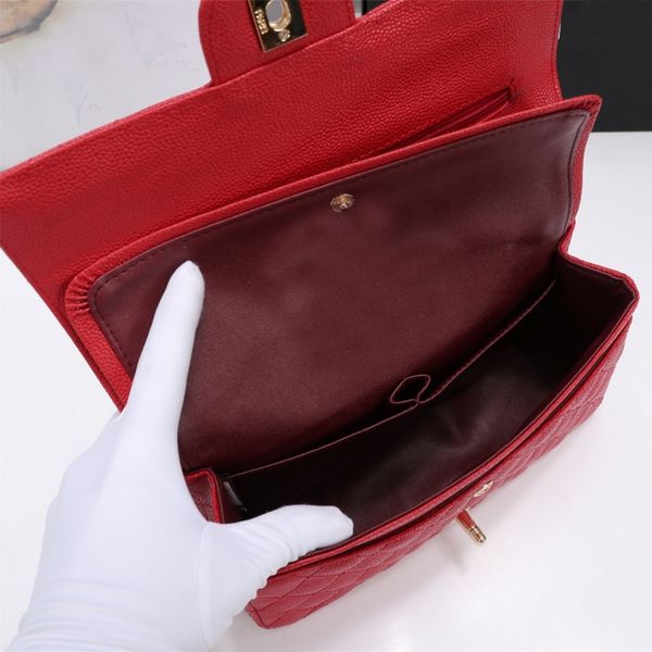 7a luxury designer caviar cowhide shoulder bags genuine leather gold and silver ha
7a luxury designer caviar cowhide shoulder bags genuine leather gold and silver ha
