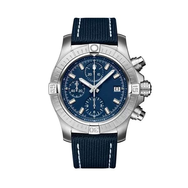 mens watch quartz movement chronograph designer watches stainless steel bracelet sapphire glass black blue leather sports, Slivery;brown
mens watch quartz movement chronograph designer watches stainless steel bracelet sapphire glass black blue leather sports, Slivery;brown