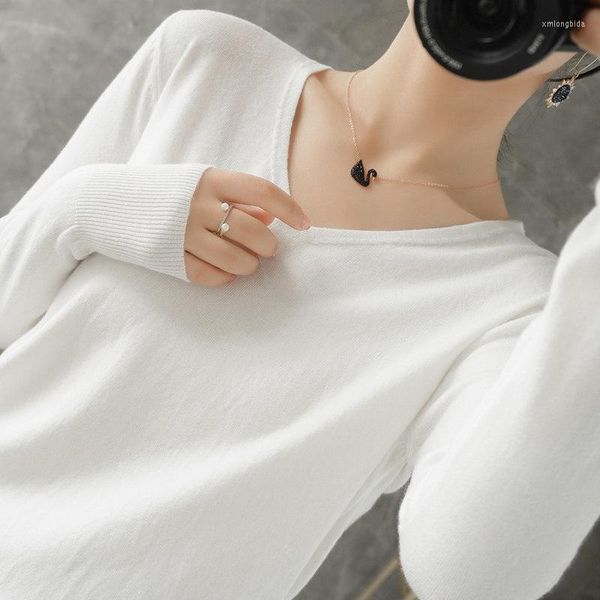 women's sweaters women sweater autumn winter v-neck knitwear long sleeve loose cashmere pullovers lady quality jumper knitted, White;black
women's sweaters women sweater autumn winter v-neck knitwear long sleeve loose cashmere pullovers lady quality jumper knitted, White;black