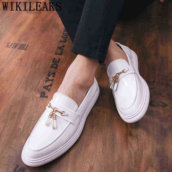 dres shoe hairdresser slipper men shoe casual italian brand white leather fashion designer lacquer 220723, Black
dres shoe hairdresser slipper men shoe casual italian brand white leather fashion designer lacquer 220723, Black