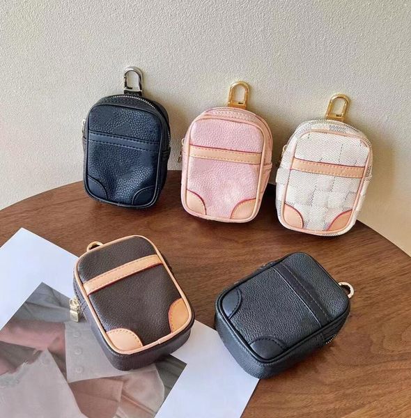 designer mini leather keychains headset packing fashion multi-style women change purse keys chain bags lovers backpack key case coin purse a, Silver
designer mini leather keychains headset packing fashion multi-style women change purse keys chain bags lovers backpack key case coin purse a, Silver