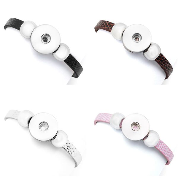 charm bracelets fashion se0002 leather snap bracelet beauty selling fit buttons jewelry wholesale drop delivery 2022 smtzj, Golden;silver
charm bracelets fashion se0002 leather snap bracelet beauty selling fit buttons jewelry wholesale drop delivery 2022 smtzj, Golden;silver