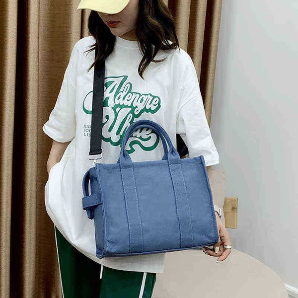 evening bags solid canvas shoulder crossbody bag women's men designer handbag ladies fashion shopper handle student school 220623
evening bags solid canvas shoulder crossbody bag women's men designer handbag ladies fashion shopper handle student school 220623