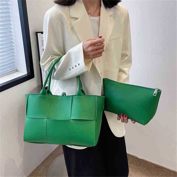 shopping bag 2 set weave large capacity women bag pu leather shoulder for 2022 fashion lady handle luxury handbag 220723
shopping bag 2 set weave large capacity women bag pu leather shoulder for 2022 fashion lady handle luxury handbag 220723