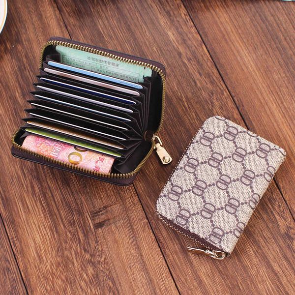 card holders organ small women's pocket bag card cover men's pocket wallet batch, Brown;gray
card holders organ small women's pocket bag card cover men's pocket wallet batch, Brown;gray