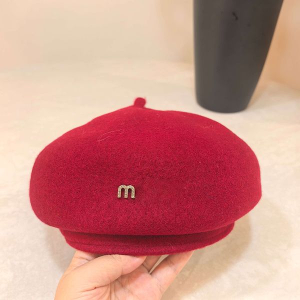 Red Bucket Hat Desi…