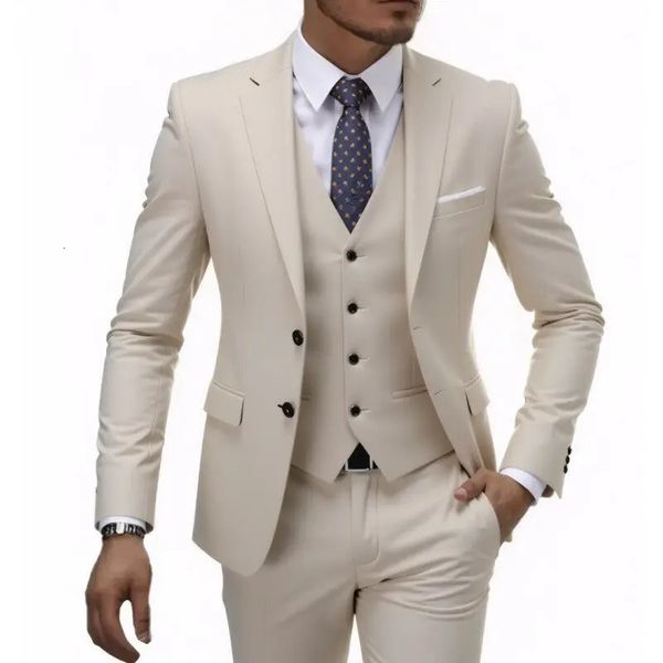 US Size Suit Blazer Waistcoat Trousers Men Fashionable — compare prices at CompareOffers