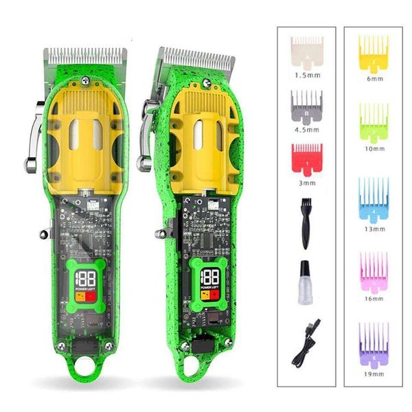 Professional Electric For Men Cutting hine Wireless Trimmer Rechargeable Hair Cut Barber Cordless Clipper