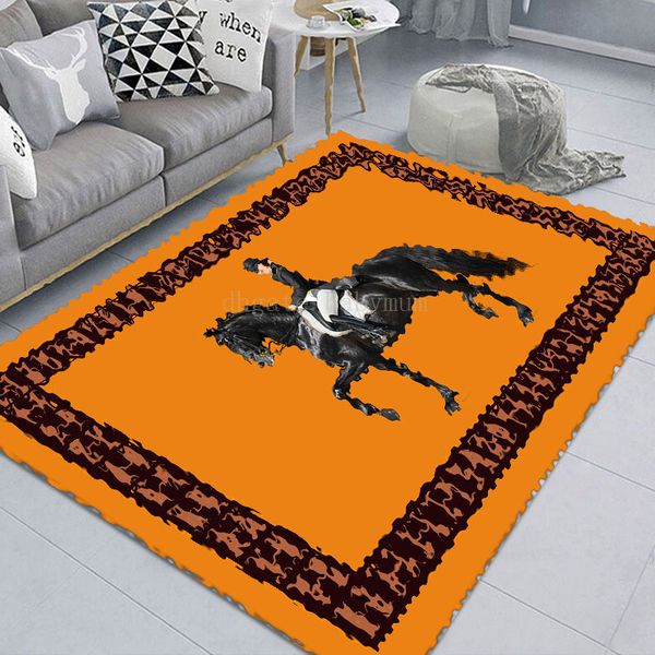 Luxury Rugs Living Room Designer Letter Rug Decorative Carpet Luxurys Carpets Fashion Soft Bedroom Floor 12545 T260302 Q260708