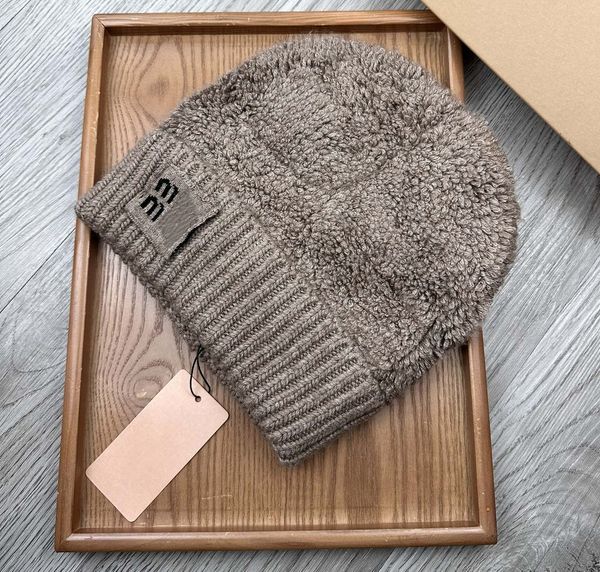 Wool Beanie Brown B…