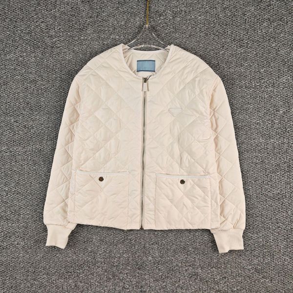 Women's Jacket Designer's New Triangle Diamond Pattern Casual Multi functional Cotton Warm Jacket, Khaki
Women's Jacket Designer's New Triangle Diamond Pattern Casual Multi functional Cotton Warm Jacket, Khaki