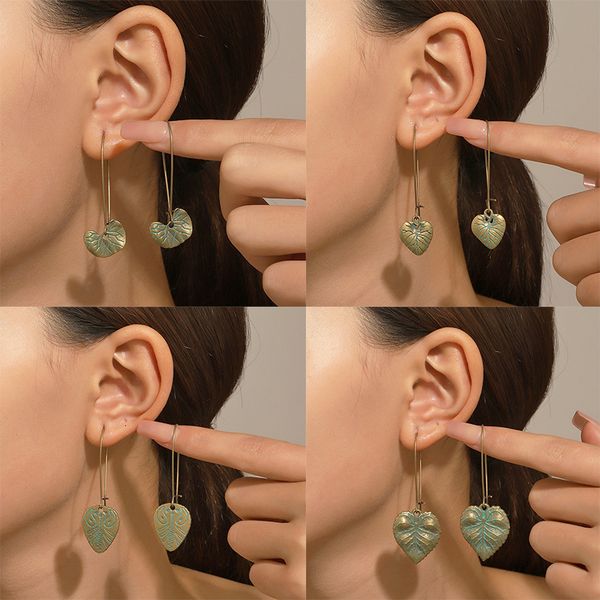 Leaf Green Bracelet for Women Celtic Moroccan Korean Adjustable Stretch Magnetic Clasp Slide Bangle Stack One Size Expandable Tennis Style