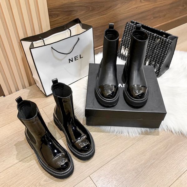 Designer Ankle 2025 New Design Thick-soled Warm-keeping Women's Chelsea Fashionable and Versatile Mid-calf Short CC Boots, C01 high quality
Designer Ankle 2025 New Design Thick-soled Warm-keeping Women's Chelsea Fashionable and Versatile Mid-calf Short CC Boots, C01 high quality