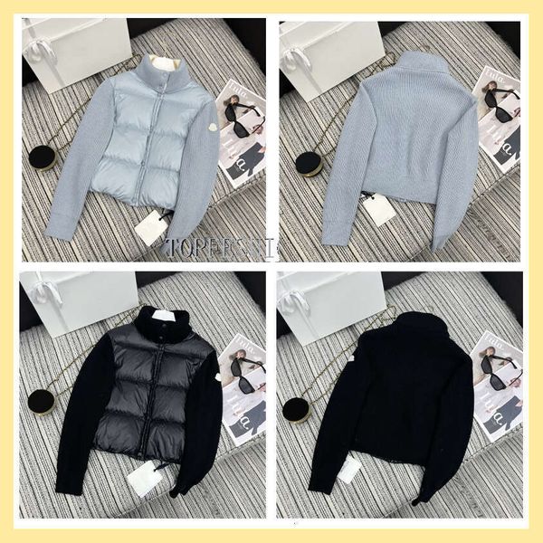 designer brand Wool knitted sleeve fashion warm jackets women down coat winter woman short coats casual vacation jacket, #1-black
designer brand Wool knitted sleeve fashion warm jackets women down coat winter woman short coats casual vacation jacket, #1-black