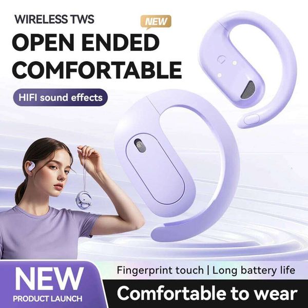 Smart Wirelesss Translator Earbuds 144 Languages Translation Bluetooth-Compatible 5.4 Ear Hook Earphones For Daily Use