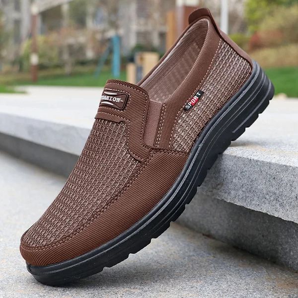 Multifunctional Casual Sneakers Shoes Men's Summer Sneakers Breathable Mesh Men's Sneakers250906BJ
