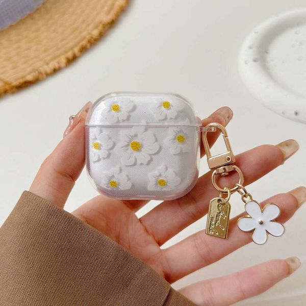 DHgargets ins Flower Suitable for 4th Generation Apple Wireless Bluetooth Pro2 Ins - style Flower - themed Earphone Cases for Apple