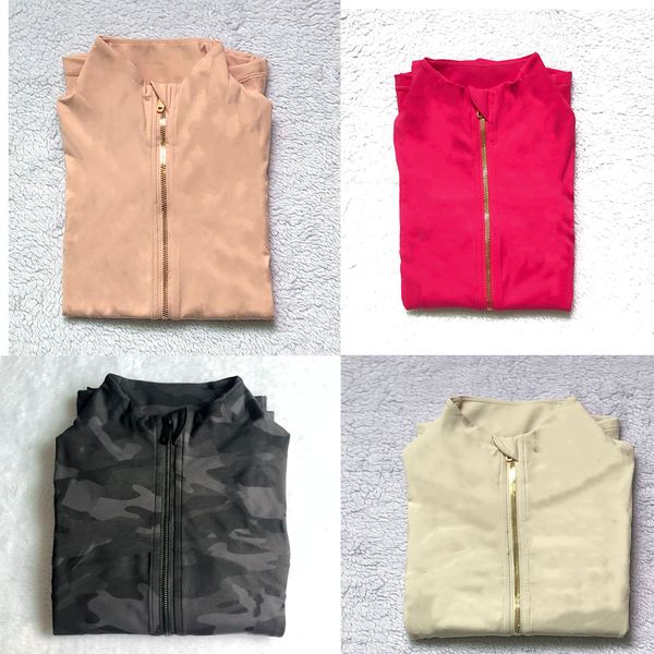Women'S Yoga Jacket Long Sleeve Sport Coat Fitness Breathable Sweatshirt Jogging Sportwear