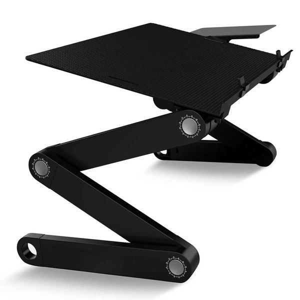 BEST Adjustable Laptop Stand and Lap Desk for Laptop Adjustable Laptop Desk Lap Aluminum Laptop Stand for Bed Laptop CoolingXJ250909