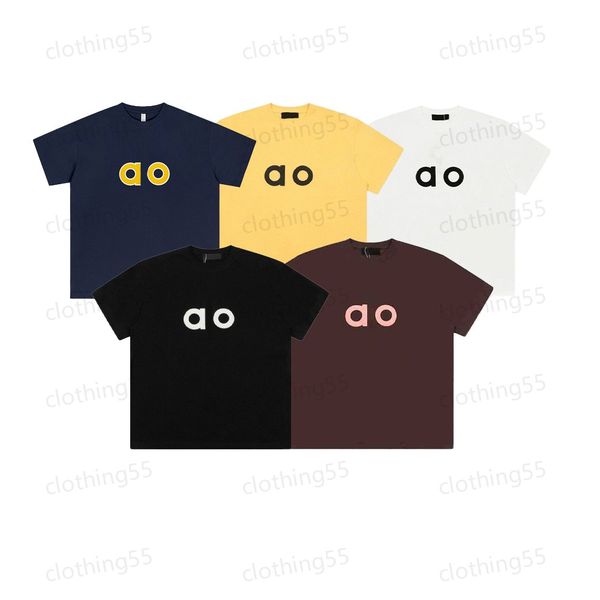 Men's T shirts designer tshirt Luxury Letter Printing Clothing Black White Shirts Women Loose Short Sleeve Tees Man Casual Cotton Shirt s-xl