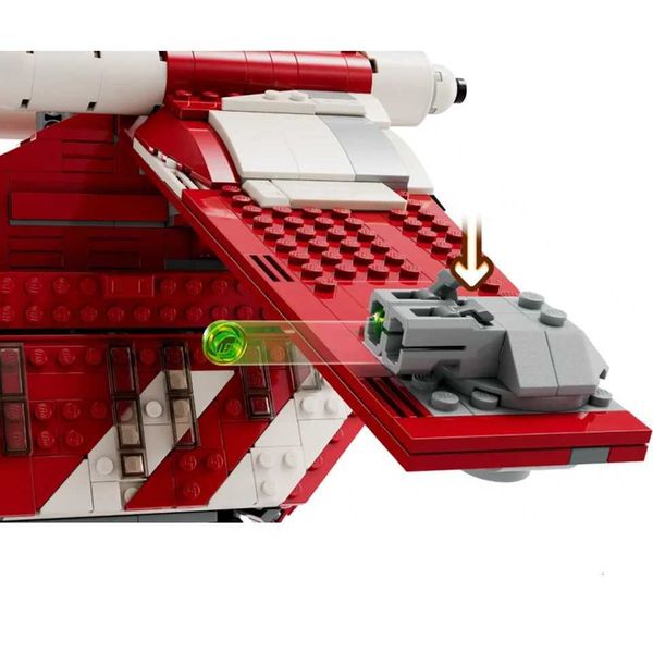 2025 NEW 1083PCS Space War Guard Gunship Building Blocks GunBoat 75354 Coruscant Construction Bricks Toys Gifts For Children Boy Z250910 Y260522 Y260528+1