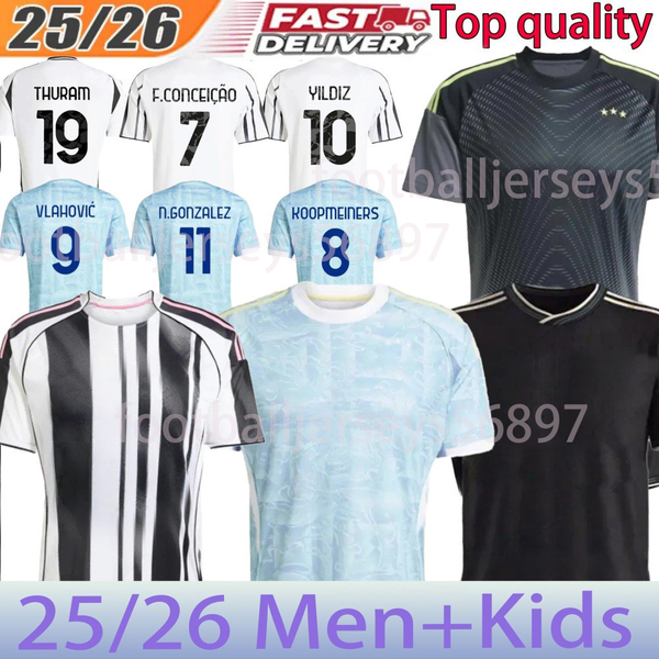 Juve 25 26 Soccer Jerseys Fans Player Home Away Yildiz Vlahovic F.CONCEICAO DOUGLAS LUIZ Thuram N.GONZALEZ Gatti Kalulu 2025 Football Shirt Men Kids kit Juve Jerseys 99, Away25 player+serie a
Juve 25 26 Soccer Jerseys Fans Player Home Away Yildiz Vlahovic F.CONCEICAO DOUGLAS LUIZ Thuram N.GONZALEZ Gatti Kalulu 2025 Football Shirt Men Kids kit Juve Jerseys 99, Away25 player+serie a