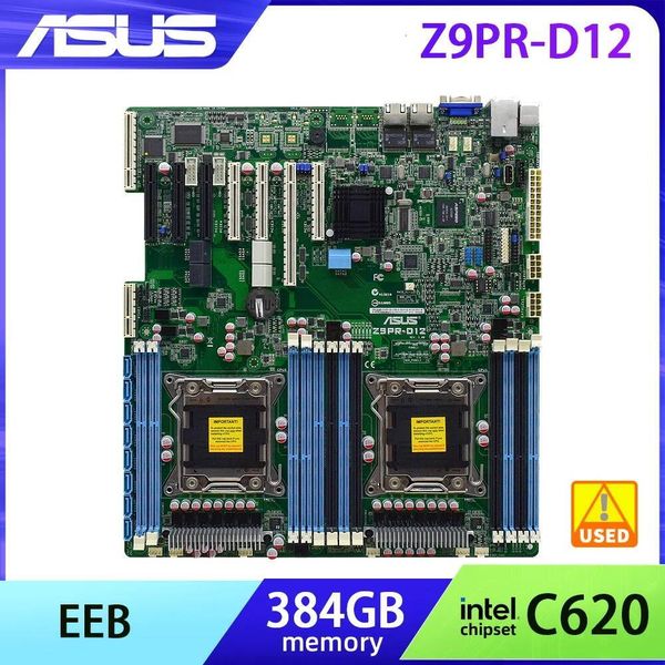 ASUS Z9PRD12 servers Motherboard Socket 2011 Intel C602 12DDR3 PCIE X16 SATA III 2RJ45 VGA Intel 82574L Dual EEB