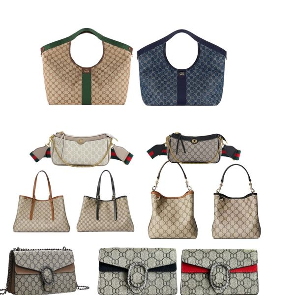 Bags - Chic Denim Shoulder Handbags Women, Crossbody Designer Purse, Lightweight for Daily Use