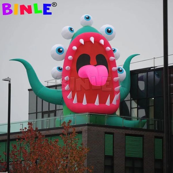 Street Art Halloween Party Inflatable Monster Eye With — compare prices at CompareOffers