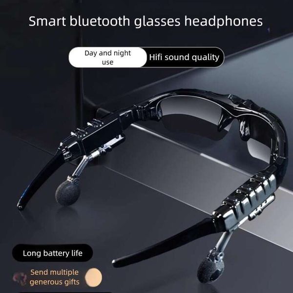 Polarized Listening to Music and Making Phone Calls Wireless Smart Bluetooth Glasses