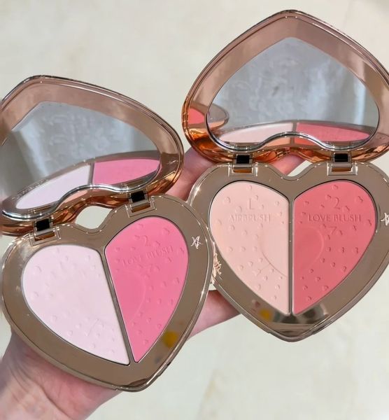 13ml Dual-Color Heart Blush Pink Flawless Peach Powder Shadow Blusher All-in-one love blush Palette Face Cheek, As picture
13ml Dual-Color Heart Blush Pink Flawless Peach Powder Shadow Blusher All-in-one love blush Palette Face Cheek, As picture