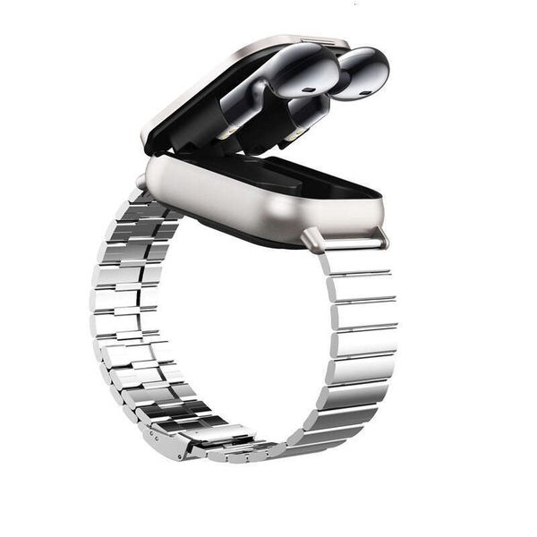 D8 Smart Earphone Two-in-One Full Screen Touch Bluetooth Call Sports Watch Heart Rate Blood Pressure