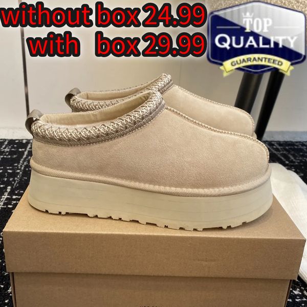 With box Womens Tazz Slippers Tasman Fur Slides Classic Ultra Mini Platform Boots Mustard Seed Slip-on Les Petites Suede Wool Blend Comfort Winter Designer Booties AA, A-19
With box Womens Tazz Slippers Tasman Fur Slides Classic Ultra Mini Platform Boots Mustard Seed Slip-on Les Petites Suede Wool Blend Comfort Winter Designer Booties AA, A-19