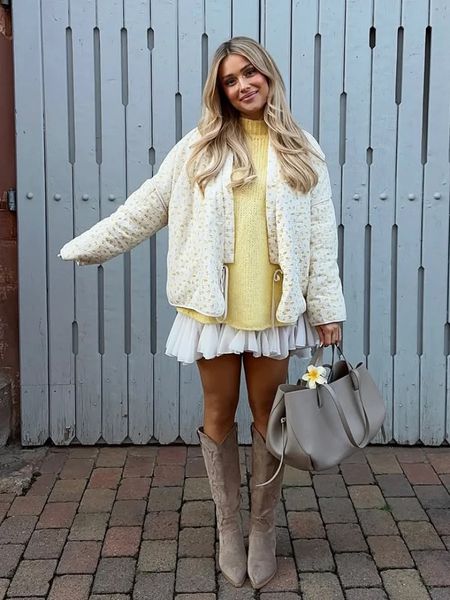 Ditsy Printed TieWaist Open Front Woman Coat Oversized VNeck long sleeve autumn Casual Shacket daily Loose lady Jacket 250919
