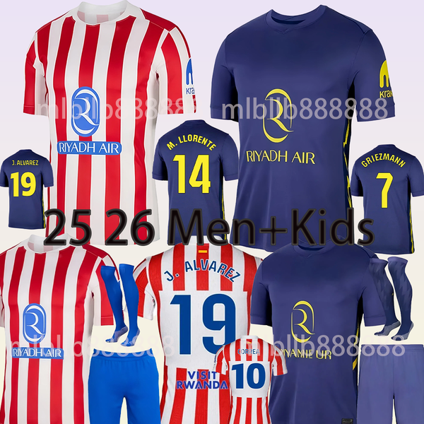 25 26 Atletico GRIEZMANN football kits J. ALVAREZ Soccer Jerseys Alex Baena Almada J.M. GIMENEZ M.LLORENTE KOKE SAUL Correa MEMPHIS David Hancko football shirt kids kits, Brown
25 26 Atletico GRIEZMANN football kits J. ALVAREZ Soccer Jerseys Alex Baena Almada J.M. GIMENEZ M.LLORENTE KOKE SAUL Correa MEMPHIS David Hancko football shirt kids kits, Brown