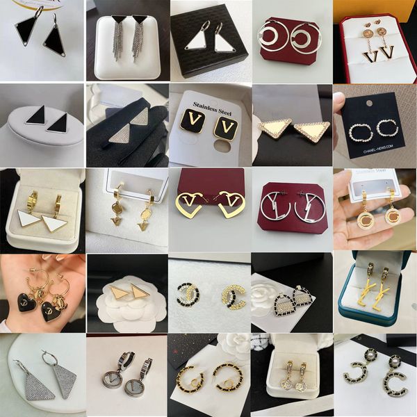 Designer Earrings 200 Styles Mixed Random Shipment Crystal Simple Geometric Stud Earrings Women Wedding Party Classical Jewerlry Gifts
Designer Earrings 200 Styles Mixed Random Shipment Crystal Simple Geometric Stud Earrings Women Wedding Party Classical Jewerlry Gifts