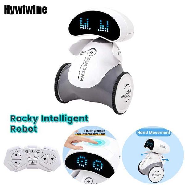 Emo Robot Rc Smart Intelligent Infrared Touch Sensor 24G Wireless Programming Robo Remote Control Robot Toys for Boys Girls X250925