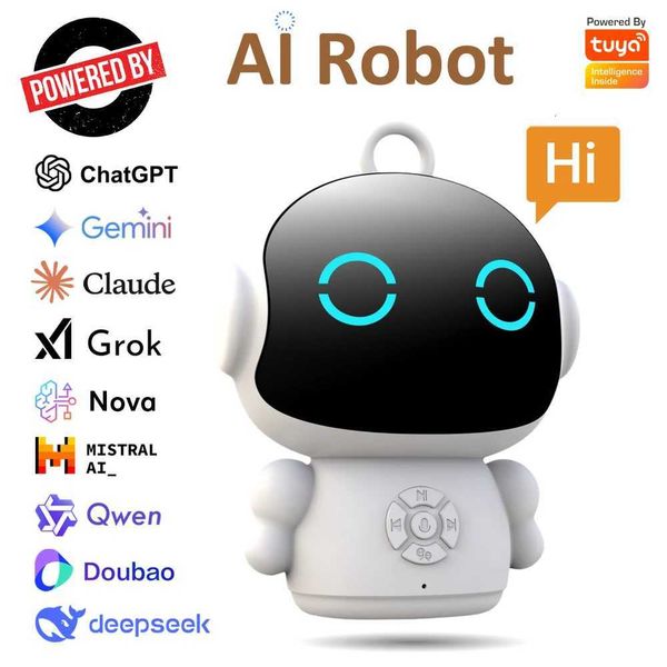 Tuya Smart AI Robot WiFi Early Education Toys for Children Speech Recognition Voice Interactive Educational Learning Machine X250925