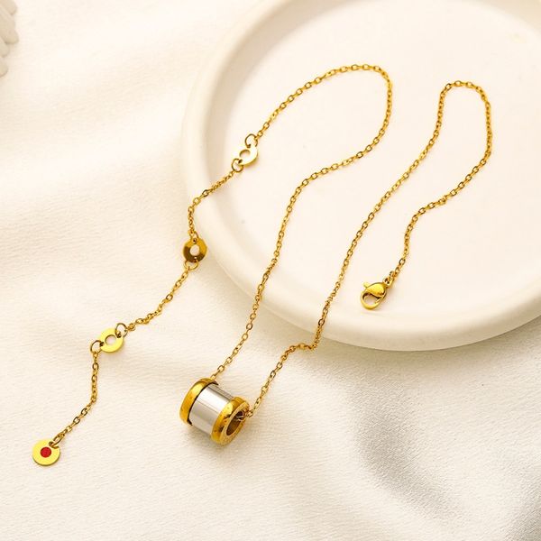 Never Fading Gold Plated Brand Pendants Necklaces Stainless Steel Letter Choker Pendant Necklace Beads Chain Fashion Jewelry, Black
Never Fading Gold Plated Brand Pendants Necklaces Stainless Steel Letter Choker Pendant Necklace Beads Chain Fashion Jewelry, Black