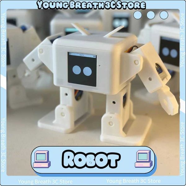 Xiaozhi Ai Otto Robot Intelligent Chatting Robot Buildin Qwen DeepSeek ESP32 Chip 154 inches Screen Custom Gift For Kids Gift X250925