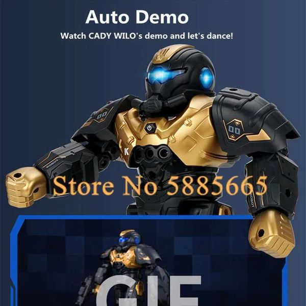 Smart Gesture Sensing RC Robot Model 60Mins Intelligent Programming Auto Demo Launching Missiles Singing Dancing RC Toys Gift X250925