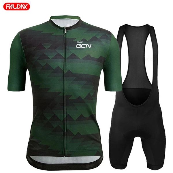 RAUDAX Cycling jersey Suit Summer Mens Short Sleeve Cycling Clothing Cycling Shirt Mountain Race Cycling Jersey set 241219