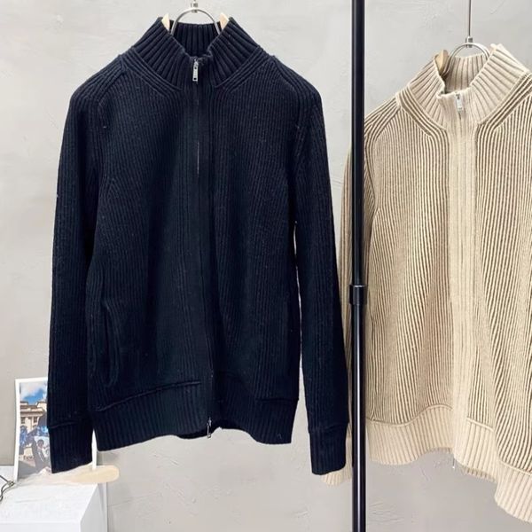 Designer Sweaters Men Winter Cashmere Skin-friendly Comfort Casual Sweater Coat Cardigans ZG1289