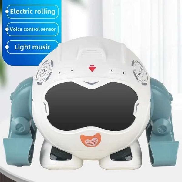 Children Dancing Robot Music Flaunting Swinging Electric Luminous Toys for Kids Little Robot Gift Muti Styles X250925