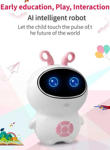 AI Robot Toys For Kids With Cool Light Sound Effects Gesture Sensing Remote Control Battle Robot Boys And Girls Childrens Gift X250925