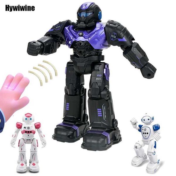 Rc Robot Childrens Remote Control Mechanical Gesture Control Toys Vector Science Teaching Electric Set Gifts Toys for Kids Boys X250925
