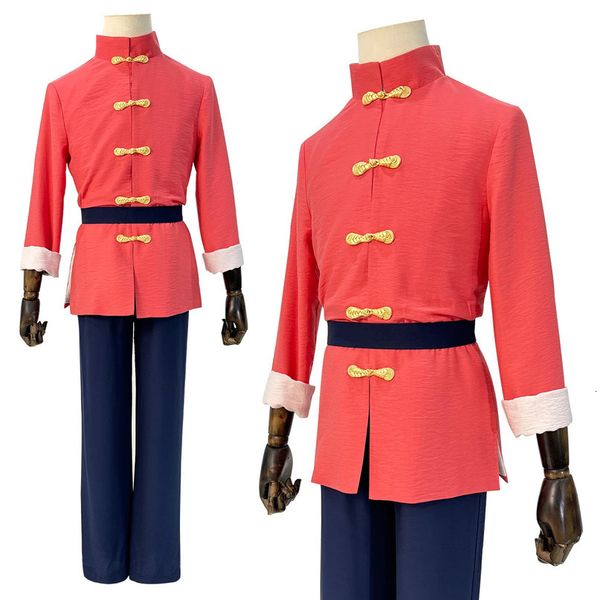 Holoun Ranma 12 Anime Saotome Cosplay Costume Wig Shirt Pants Cos Conference Halloween Christmas Gift Rose Net 241008