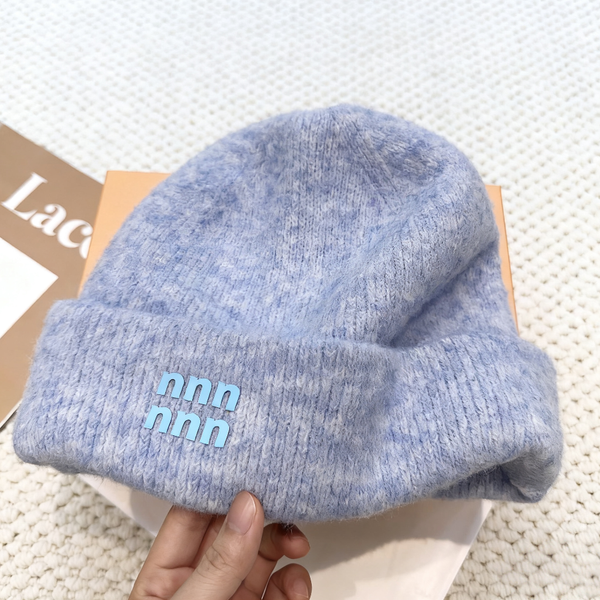Sky Blue Beanie Des…