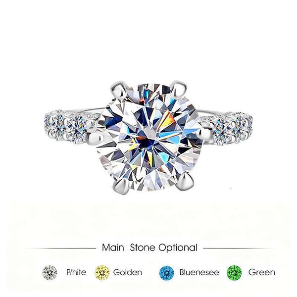 Luxury 925 Sterling Silver Ring Designer For Women 2/3/5CT Moissanite Ring Fashionable Womens Classic Six Prong Diamond Ring Girls Wedding Engagement Jewelry Gift
Luxury 925 Sterling Silver Ring Designer For Women 2/3/5CT Moissanite Ring Fashionable Womens Classic Six Prong Diamond Ring Girls Wedding Engagement Jewelry Gift